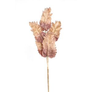 Leaves plant brown leaf spray 5 pcs